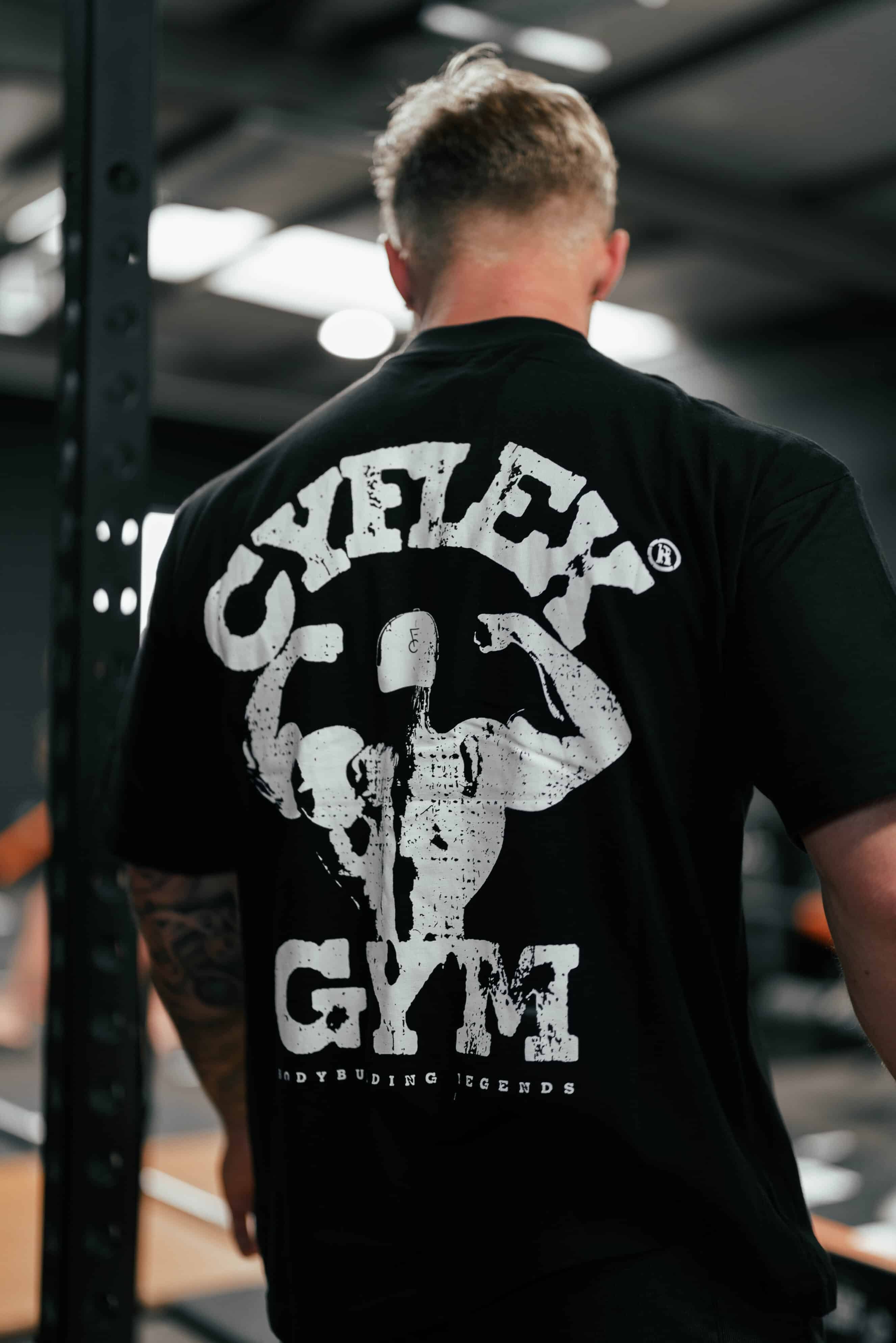 Iconic Oversized Gym T Shirt Pump Cover Bodybuilding Clothing